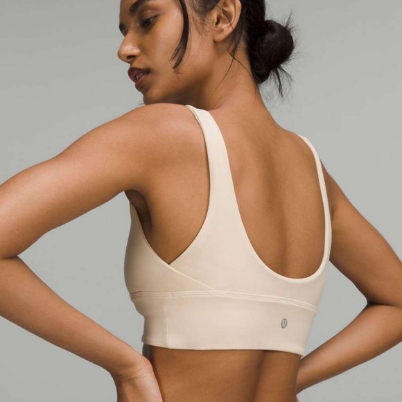 Lululemon Align Reversible Bra *Light Support, A/B Cup Pale Linen / Pale Linen - Picture 5 of 5